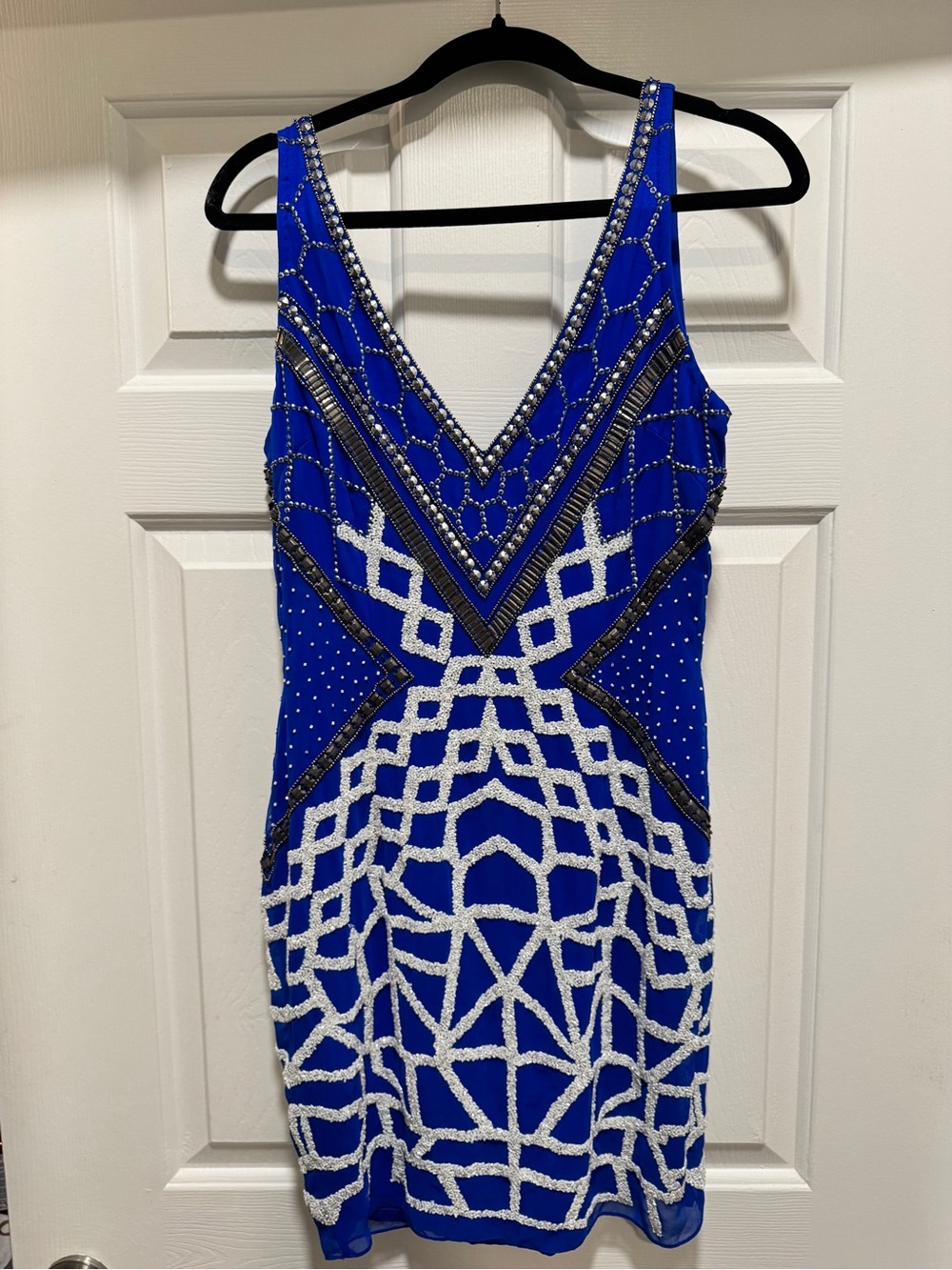 Lotus Threads Beaded Mini Dress Sz Small NWOT
